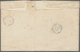 Frankreich: 1872, COMBINATION FRANKING CERES-FISCAL STAMP, 15c. Bistre And 25c. Blue In Combination - Andere & Zonder Classificatie