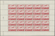 Frankreich: 1936, Airmail Issue 2.50fr. Rose-carmine In A Complete (folded) Sheet Of 25 With Margins - Andere & Zonder Classificatie