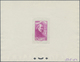 Frankreich: 1939, 2,25 F Bright Lilac, Cezanne, Imperforated Color Proof On Card With Manuscript Des - Andere & Zonder Classificatie