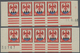 Frankreich: 1946, Definitives "Coat Of Arms" IMPERFORATE, Ten Complete Sets In Bottom Marginal Strip - Altri & Non Classificati