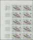 Frankreich: 1959, 10 Years NATO/OTAN 50fr. Showing NATO Building In Paris IMPERFORATE Block Of Ten F - Altri & Non Classificati