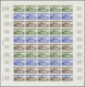 Frankreich: 1978, France. Set Of 3 Different Color Proof Sheets Of 50 For The 1.10fr Value Of The "T - Andere & Zonder Classificatie