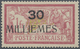 Französische Post In Ägypten - Port Said: 1921, Local Overprint, 30m. On 1fr. Red/olive, Fresh Colou - Andere & Zonder Classificatie
