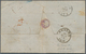 Französische Kolonien - Allgemeine Ausgabe: 1880, 25 C Blue Ceres, Single Franking On Complete Folde - Andere & Zonder Classificatie