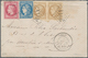 Frankreich - Ballonpost: Rare Three-colour Franking On A Boule De Moulins With 80c Laureated + 20c B - 1960-.... Covers & Documents