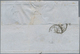 Griechenland: 1862, Folded Envelope Bearing Pair 10 L. Ocherorange On Blueish (touched At Top Right) - Ongebruikt