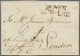 Großbritannien - Vorphilatelie: 1776, INCOMING MAIL: Portugal, Complete Folded Letter Cover From LIS - ...-1840 Precursori