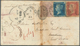 Großbritannien: 1857-1862 Three Covers (some Faults) To India All Franked By 1856 6d. Lilac, One Add - Other & Unclassified