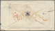 Großbritannien: 1857-1862 Three Covers (some Faults) To India All Franked By 1856 6d. Lilac, One Add - Altri & Non Classificati