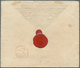 Großbritannien: 1863, 1d. Rose-red On Valentine's Cover, Oblit. By 466 Liverpool Duplex FE 13 63 To - Andere & Zonder Classificatie