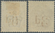 Großbritannien: 1883, QV Two Surcharges 3d. On 3d. Lilac (Plate 21, 'LD') And 6d. On 6d. Lilac (Plat - Other & Unclassified