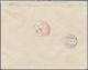 Britische Post In China: 1918/20, Two Registered Merian-covers: KGV 1 C., 2 C., 4 C., 6 C. 8 C., 10 - Other & Unclassified