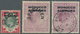 Britische Post In Marokko: 1907, KEVII Definitives 1s. Dull Green/carmine And 2s.6d. Pale Dull Purpl - Andere & Zonder Classificatie