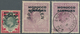 Britische Post In Marokko: 1907, KEVII Definitives 1s. Dull Green/carmine And 2s.6d. Pale Dull Purpl - Other & Unclassified