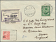 Britische Militärpost In Ägypten: 1936, 3m. Green And 10m. Carmine Each On Philatelic Cover From "CA - Andere & Zonder Classificatie