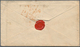 Großbritannien - Ganzsachen: 1846, 1d Pink Postal Stationary Envelope Used From LONDON 21 JA 1846 Vi - Other & Unclassified