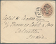 Großbritannien - Ganzsachen: 1905-06: Postal Stationery Cutouts QV 1d. Even On Three Covers From A C - Other & Unclassified