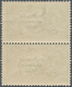 Irland: 1927, Soarstat Overprints, 10s. Dull Grey-blue, Vertical Pair From The "Composite" Setting , - Covers & Documents