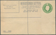 Delcampe - Irland - Ganzsachen: British Dominion: 1922, King Georg V. 5 D. Pale Green Registered Envelope In Si - Postwaardestukken