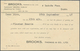 Irland - Ganzsachen: Brooks, Thomas & Co.: 1939, 1/2 D. Pale Green Question Card With Additional Fra - Interi Postali