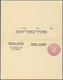 Irland - Ganzsachen: Brooks,, Thomas & Co.: 1948, 1 1/2 D. Pale Violet And 2 D. Olive Gren, Double C - Interi Postali