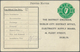 Irland - Ganzsachen: Electricity Supply Board: 1937, 1/2 D. Pale Green Printed Matter Card (Appointm - Postwaardestukken