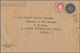 Irland - Ganzsachen: Electricity Supply Board: 1960, 3 D. Blue Envelope On Laid Brown Wrapping Paper - Postwaardestukken
