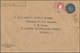 Irland - Ganzsachen: Electricity Supply Board: 1960, 3 D. Blue Envelope On Laid Brown Wrapping Paper - Postal Stationery