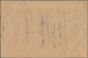 Irland - Ganzsachen: Electricity Supply Board: 1960, 3 D. Blue Envelope On Laid Brown Wrapping Paper - Postwaardestukken