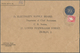 Irland - Ganzsachen: Electricity Supply Board: 1963, 3 D. Blue Envelope On Laid Brown Wrapping Paper - Postwaardestukken