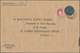 Irland - Ganzsachen: Electricity Supply Board: 1964, 4 D. Greenish Blue Envelope On Laid Brown Wrapp - Postwaardestukken