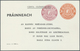 Irland - Ganzsachen: Electricity Supply Board: 1975, 3 1/2 D. Brown Orange + 1 1/2 D. Violet Printed - Postal Stationery