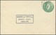 Irland - Ganzsachen: ESSO: 1960, 2 D. Olive Green Card, Unused And Second Card With Part Of An Indis - Postal Stationery