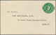 Irland - Ganzsachen: Pim Brothers, Ltd., Dublin: 1935, 1/2 D. Pale Green "proxy" Card, Text In Black - Postwaardestukken