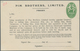 Irland - Ganzsachen: Pim Brothers, Ltd., Dublin: 1944, 1/2 D. Pale Green "proxy" Card, Text In Black - Postal Stationery