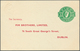 Irland - Ganzsachen: Pim Brothers, Ltd., Dublin: 1947, 1/2 D. Pale Green "proxy" Card, Text In Red, - Postwaardestukken