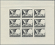 Delcampe - Kroatien: 1944, Officials Of The Post Office And The Railway 16 K. - 32 K., Each Five Imperforated S - Croazia