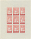 Delcampe - Kroatien: 1944, Officials Of The Post Office And The Railway 16 K. - 32 K., Each Five Imperforated S - Kroatië