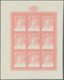 Delcampe - Kroatien: 1944, Officials Of The Post Office And The Railway 16 K. - 32 K., Each Five Imperforated S - Croatia