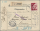 Kroatien - Besonderheiten: 1944, Dienst-Paketkarte Von Zupanja (14.3.1944) Nach Sarajevo, Für Paket - Croatia