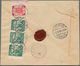 Lettland: 1919, Provisional Money Letter With Franking On Reverse From SAKA 30.8.19, With Another Po - Letland