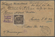 Lettland: 1922 50 Rouble Tied By "JELGAWA LATVIJA 25.9.23" Cds As Sigle Franking On VALUE DECLARED C - Latvia