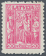 Lettland: 1938, Booklet For 20th Anniversary Of Latvia. Additional 20 S 1934 Issue Of Field 29, Shee - Latvia