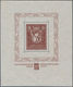 Liechtenstein: 1934, Vaduz-Block, Farbfrisches Exemplar In Den Maßen 10,5:12,5 Cm, Ungebraucht, Wie - Covers & Documents