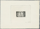 Luxemburg: 1945. Epreuve D'artiste Signée In Black For 0.60f+1.40f Value Of The Set "To Honor The Al - Brieven En Documenten