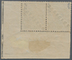 Luxemburg - Dienstmarken: 1875, 2 C. Schwarz Als Waagerechtes Aufdrucktypenpaar Mit Einmal Kopfstehe - Servizio