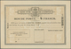 Delcampe - Luxemburg - Ganzsachen: 1884, 1 Fr. - 10 Fr. Bon De Poste, Complete Set With Ten Pieces, Unused, Mos - Interi Postali