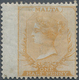 Malta: 1863, QV ½ D. Orange-brown On White Paper With Watermark Crown CC, Left Side With Wing Margin - Malta