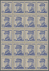 Monaco: 1938, Prince Louis II. As General 1.75fr. Ultramarine Block Of 20, Mint Never Hinged, Mi. € - Unused Stamps