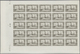 Monaco: 1949, 100th Birthday Of Prince Albert I. Complete Set Of Eight In IMPERFORATE Blocks Of 25 F - Ongebruikt